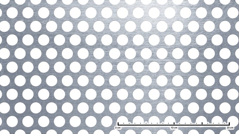 Dierovaný plech  PC Rv20-28/2