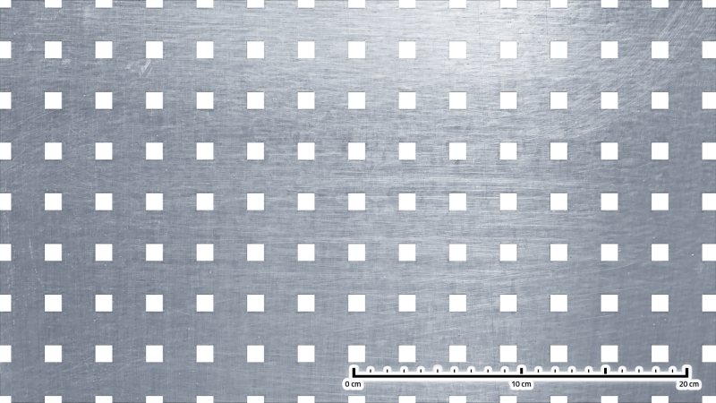 Dierovaný plech  PC Qg10-30/2c