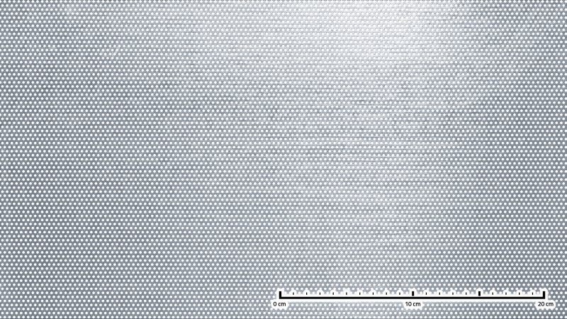 Dierovaný plech  PC Rv02-03,5/2