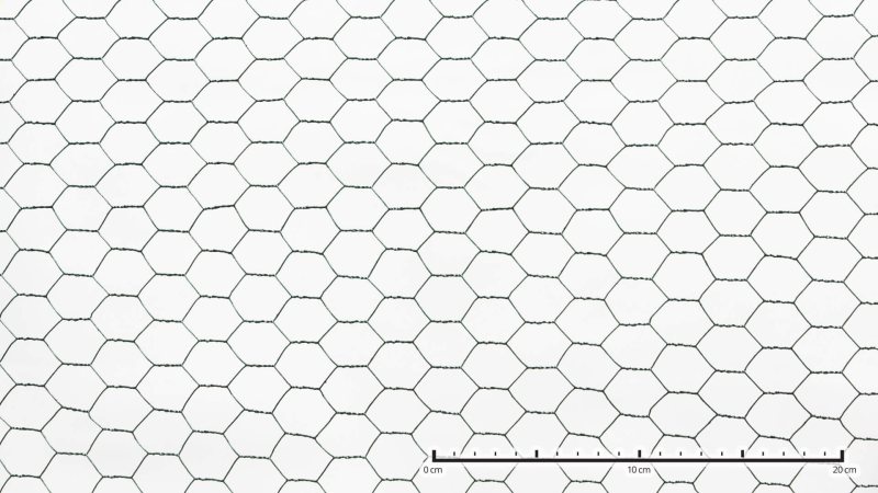 Pozink. šesťhranné sito PVC zelené  HP20.0/0.9/1000/25E