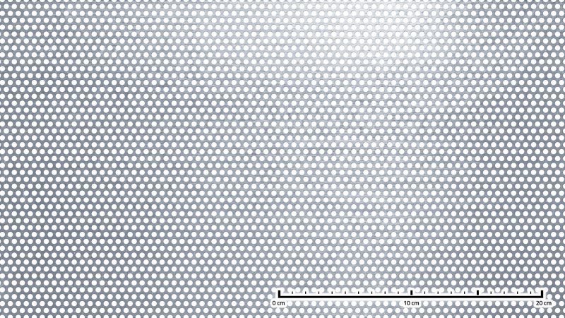 Dierovaný plech  PC Rv04-06/3