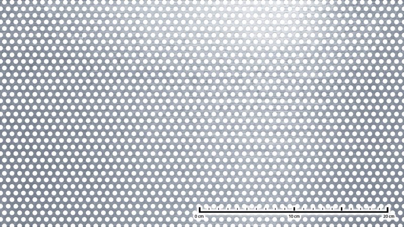 Dierovaný plech  PC Rv05-08/2