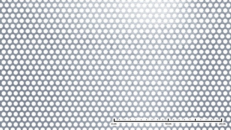 Dierovaný plech  PC Rv08-11/1,5